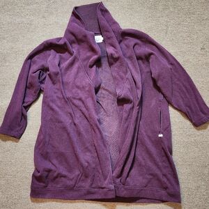 UGG Australia Miranda Robe Womens Size 3X Burgundy Spa No Belt Short